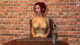 he negotiates semi-public blowjob then pounds her passionately