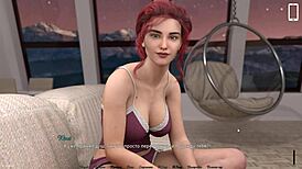 he negotiates semi-public blowjob then pounds her passionately