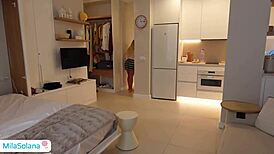 busty step sister jerks him off onto cereal and eats it.