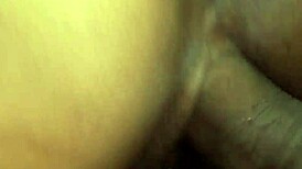 dude, this barely legal ebony amateur nails her first private clip!