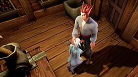 Elf Fucks Night Elf With A Blindfold In The Kitchen Warcraft Porn Parody