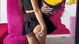 I, uh, fuck this skinny slut so hard, she cums loads!