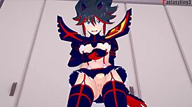 Ryuko Matoi Fucking Hard in POV Fantasy, Hell Yeah!