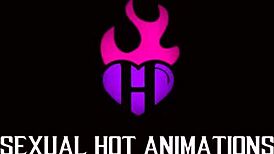 Lesbian threesome includes straight girl in restaurant bathroom animations