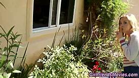 blonde teen interaction in high definition