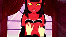 meru the succubus fucking in fantasy 😈