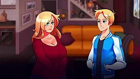 Complete Gameplay - Life in Woodchester Part 5 with Redhead Deepthroat Action