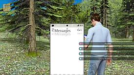 ripples in 3d cartoon anime game