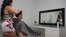 बेस्ट फ्रेंड की हॉट अस्स वाइफ गलती से मेरे साथ जोर से बेंग करती है