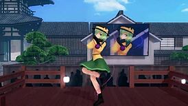 Feeling The Intense Emotions In Kokoro's Revenge As Lesbians Squirt And Play With Small Tits In This MMD Animation