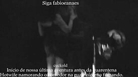 Casada Flashes on Street While Cuckold Voyeur Films Naughty Upskirt Thrills