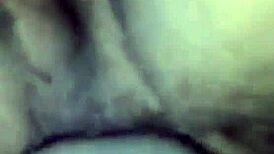 Brazilian brunette amateur gets her pussy filled with cum.