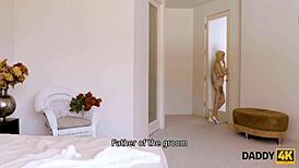 Daddy4k Mature Guy Shows Sweet Bride Real Sex Before Ceremony