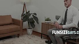 I can't resist fucking my dilf tailor in the shop