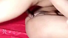 Step sister hard fucks step brother pussy style 😈