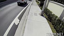 brooke wylde bares her natural tits for rough sucking