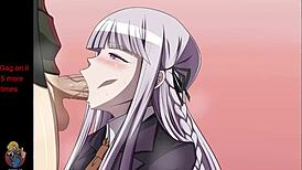 i love kyoko's femdom hentai from danganronpa game