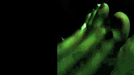 Mistress Alace Amory's foot and fetish compilation tempts with domination and big tits.