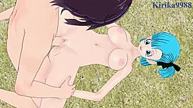 Bulma and erasa intense sex in dragon ball hentai