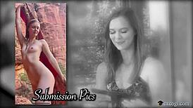 ExploitedCollegeGirls 24yo Stella Sedona takes a wild pussy pounding!