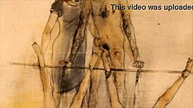 Vintage erotic illustration