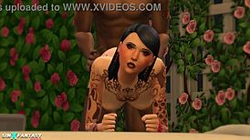 yo, blacklove and ulrikefaust get wild in the sims 4!