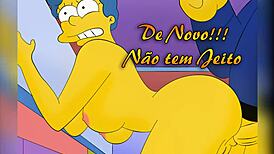História Em Quadrinho Pornô - Simpsons Cartoon Paródia Sexo Policial! 😂