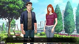 complete gameplay - our red string part 20 with horny milf cowgirl action