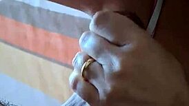 Teresa Takes My Cock in Mouth, Armpits, and Makes Me Cum with Feet