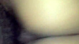 My Interracial Girlfriend Riding Big Black Cock to Creampie