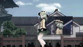 Feeling The Intense Emotions In Kokoro's Revenge As Lesbians Squirt And Play With Small Tits In This MMD Animation