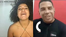 Kelly, the hot Sao Paulo prostitute, interviews Leo Ogro in a steamy session