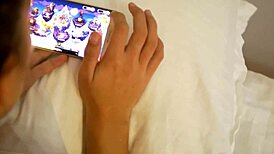 Teen Couple Creampied While Bent Over On Phone.