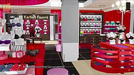 גלי תחת ב-3D קריקטורה אנימה במשחק