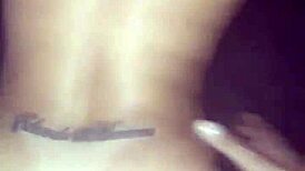 Amateur couple fucking at home after the party 😏