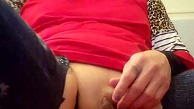 Shemale Expresses Herself With Anal Toys And Dildo