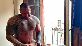 Blondie Fesser feels intense pleasure in hot blowjob compilation.