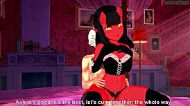 meru the succubus fucking in fantasy 😈