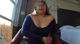 hermosa chubby adriana viene por casting porno