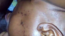 amateur satin sheetz performs blowjob on cock in satin setting