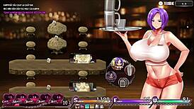 karryn's prison gameplay in prisoner mode