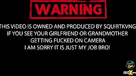 Thick African ebony slammed hard by Squirtkvng, damn that’s intense!