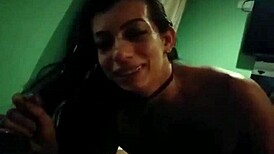 barbecue turned wild with slut giving ass to two! 😈