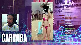 softcore solo web chat with brazilian beauty feeling relaxed and sensual