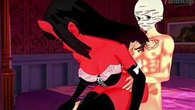 meru the succubus fucking in fantasy 😈