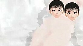 Anime girl leo tries mixed bathing in a secluded hot spring without a towel