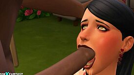 yo, blacklove and ulrikefaust get wild in the sims 4!