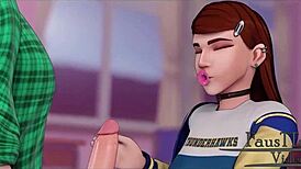 Erica completely lost her shame!