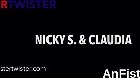 Lesbian Centerfolds Fist Fuck Wet Pussies And Anals Hard