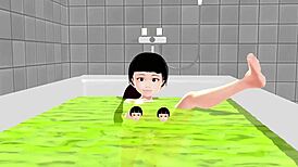 ここあ　お風呂で全部脱ぐとこ見せるよ【お風呂女子】